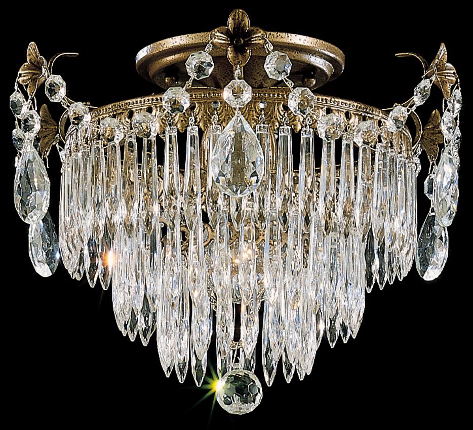 Schonbek Rhone Collection 12" Wide Ceiling Light