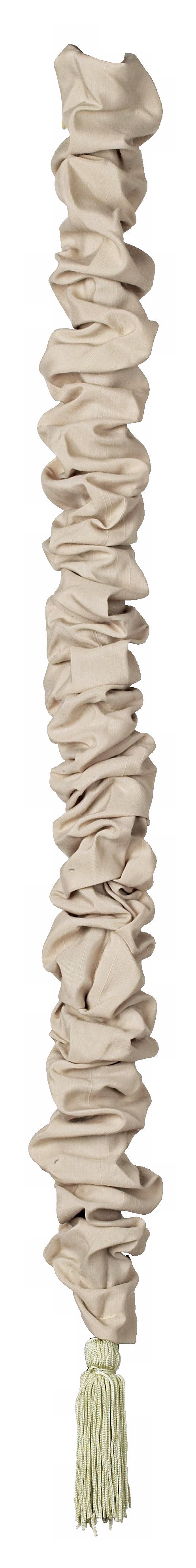 30" Taupe Cord Cover with Tassel