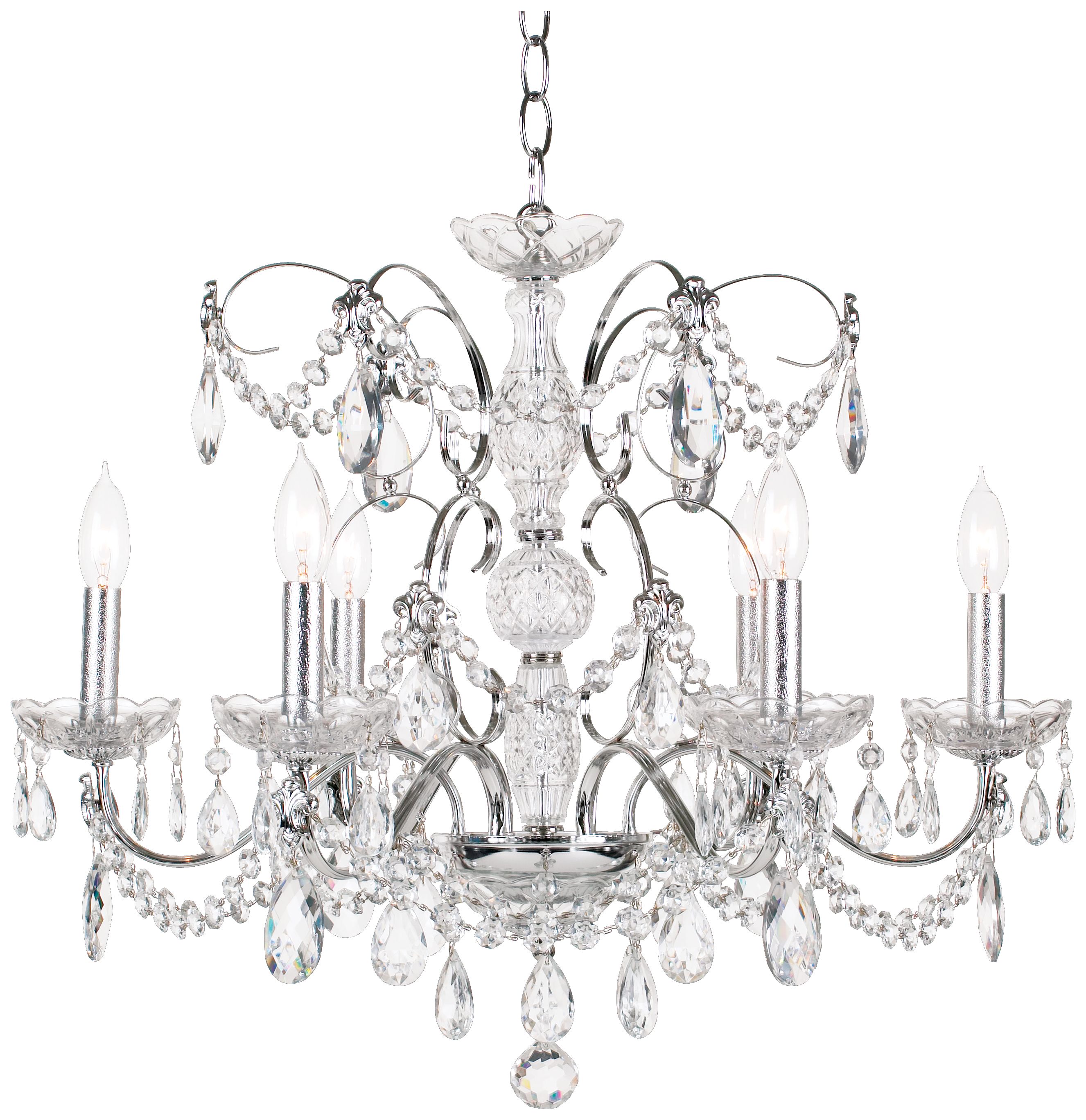 Schonbek Heritage Crystal 24" Wide Chandelier