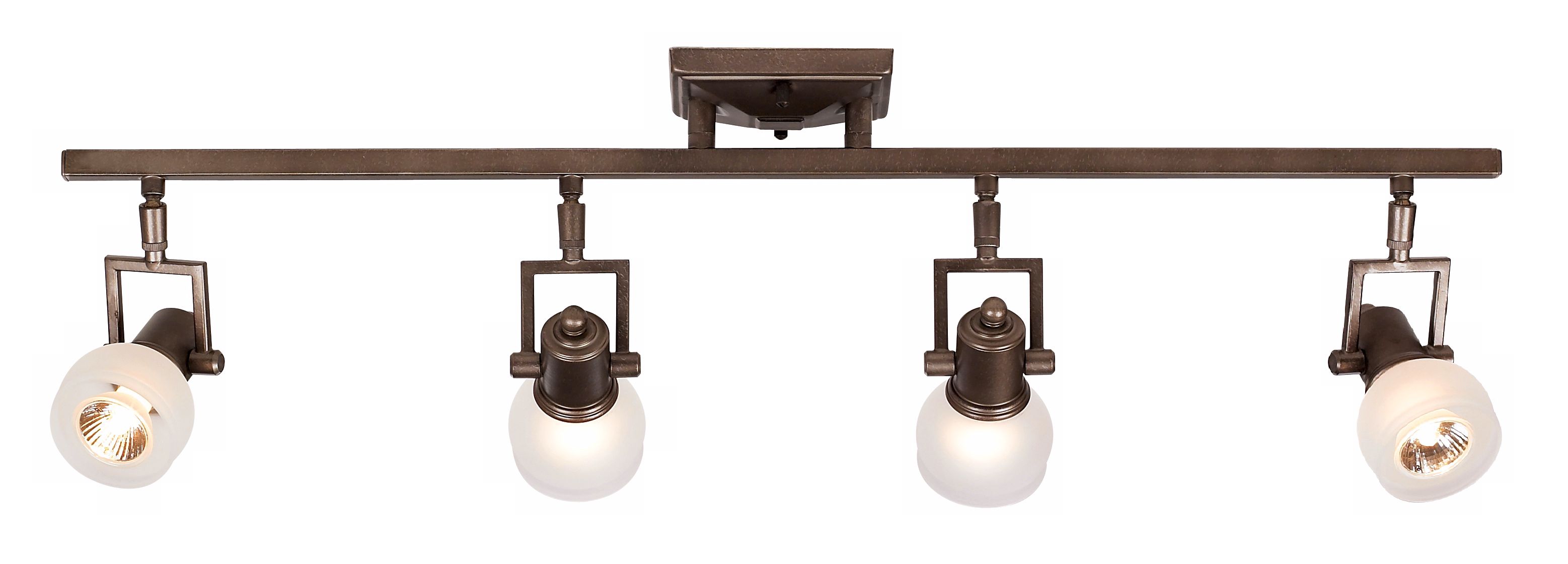 Light Bronze 32 3/8" Wide 4-Light Ceiling Light Fixture