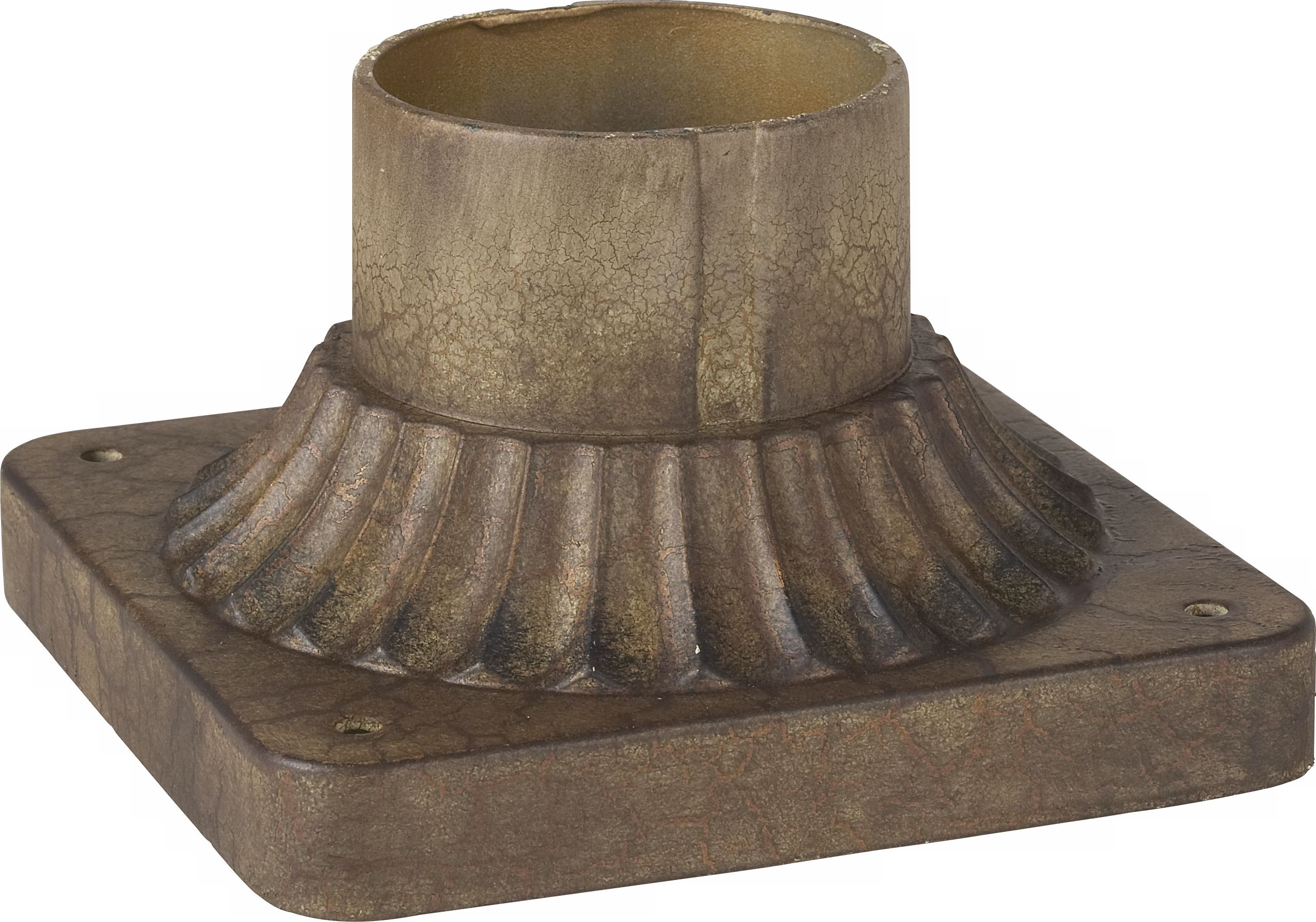 Prussian Gold Finish Post Mount Adaptor