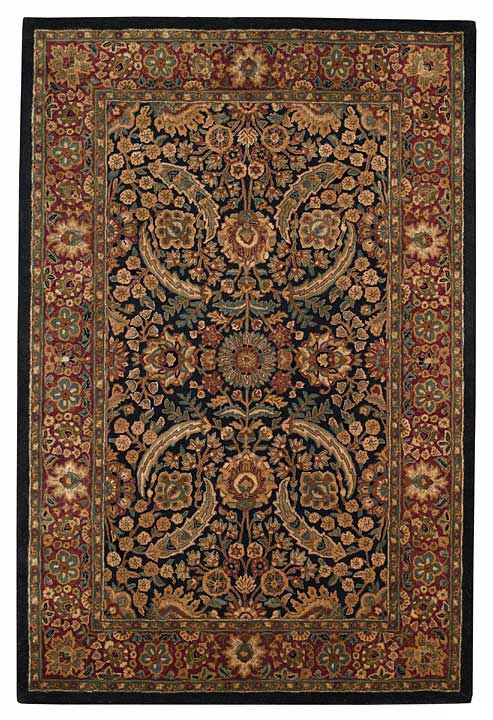 Coat of Arms Dusk Blue Area Rug