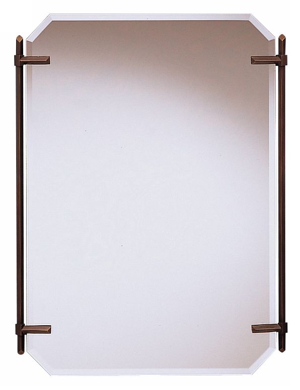 Kichler Oiled Bronze Polygon 32" High Wall Mirror