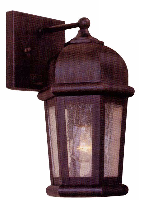 Rust Finish Outdoor Wall Lantern