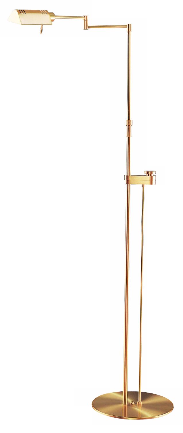 Holtkoetter Brushed Brass Pharmacy Floor Lamp