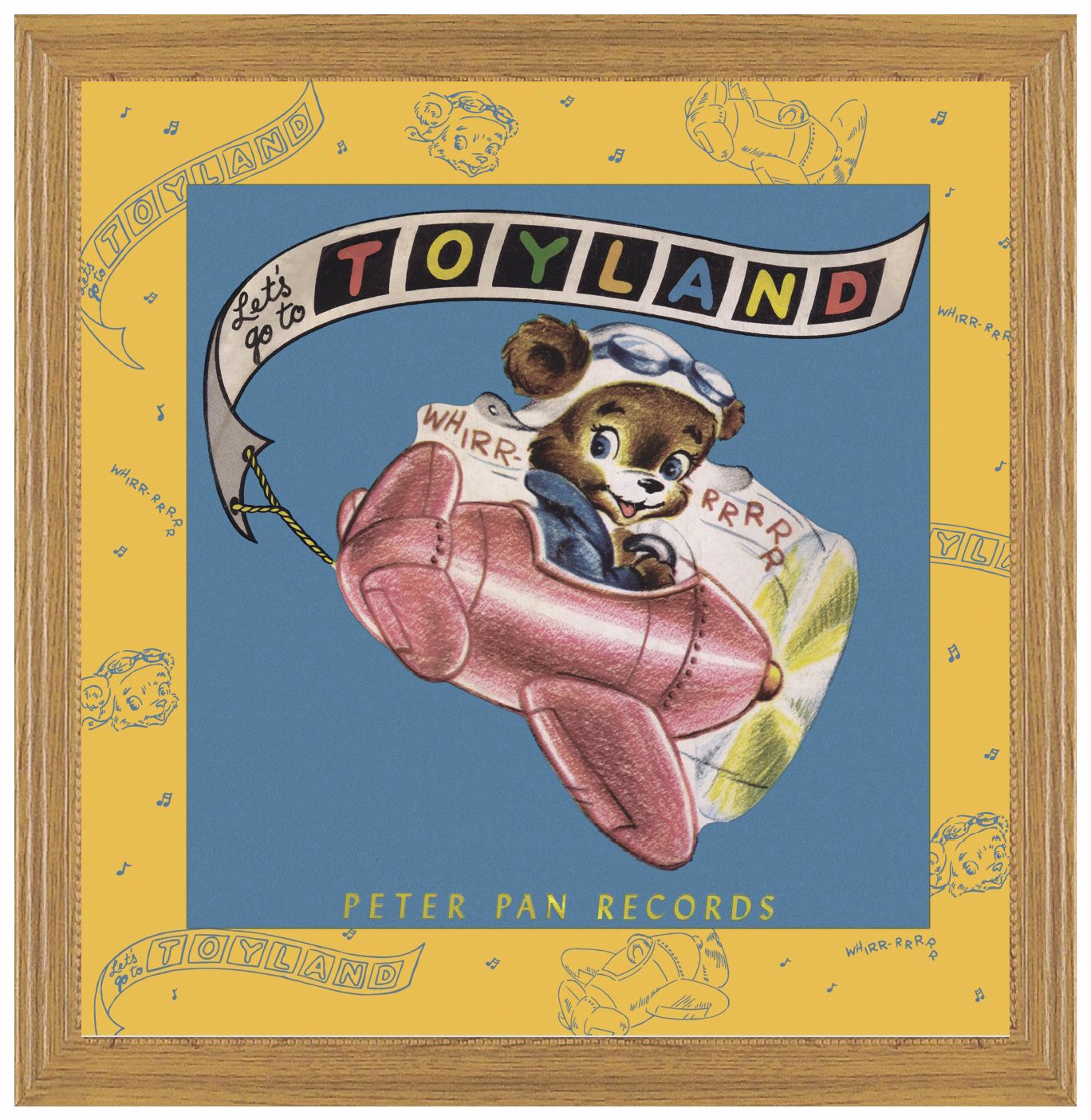 Toyland 17 1/2" Square Wall Art