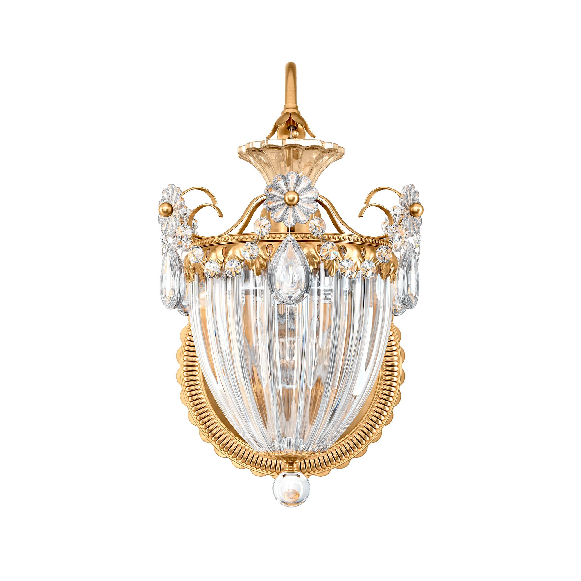 Schonbek Bagatelle Collection 13" High Crystal Wall Sconce