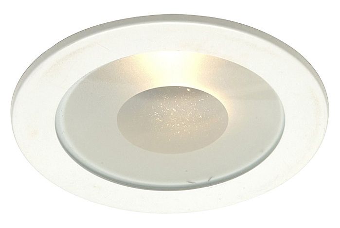 Juno 4" Line Voltage Frosted Lens Shower Recessed Light Trim