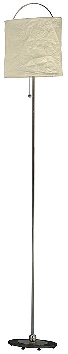 Lite Source Rumple Paper Shade Floor Lamp