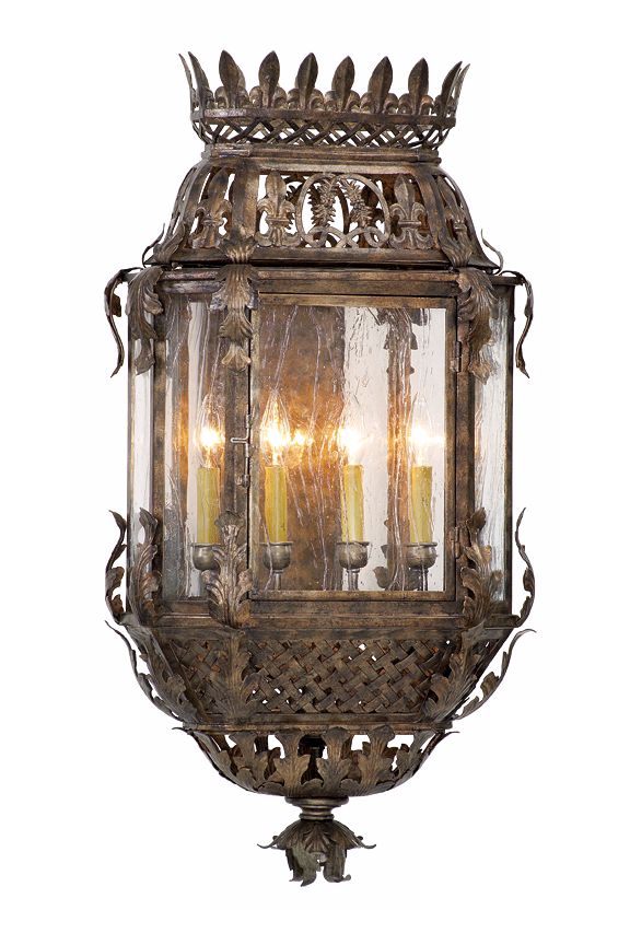 Odessa Collection Four Light Outdoor Wall Fixture
