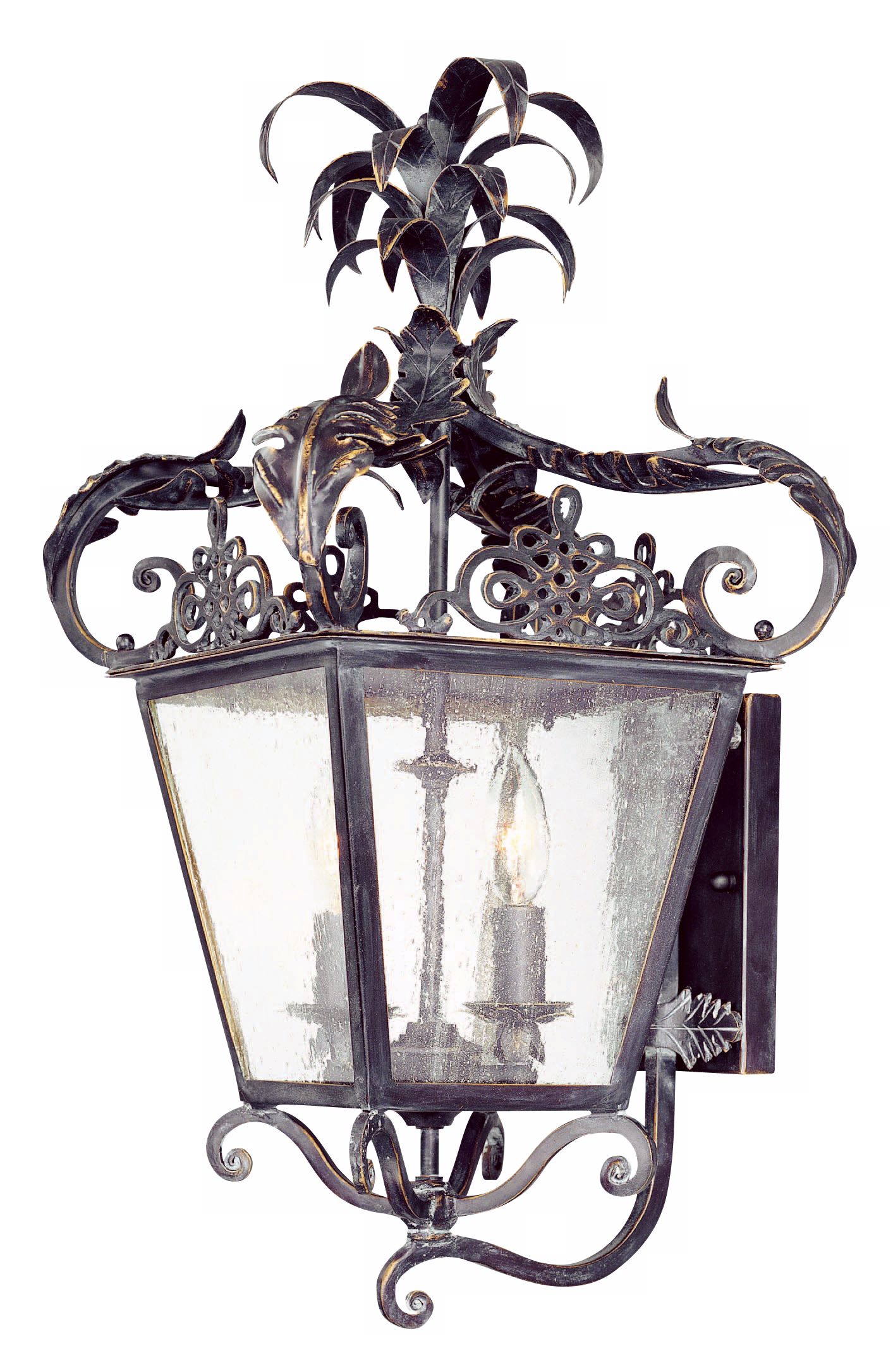 Portola Collection 23" High Verona Bronze Outdoor Wall Light