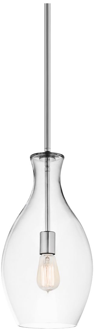 Kichler Beckett Everly 8.75" Wide Glass Pendant