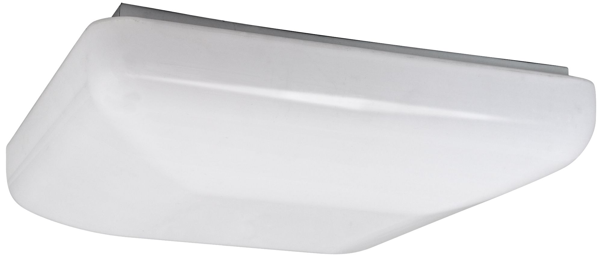 Quadratum Flushmount 14 1/2" Wide White LED Ceiling Light