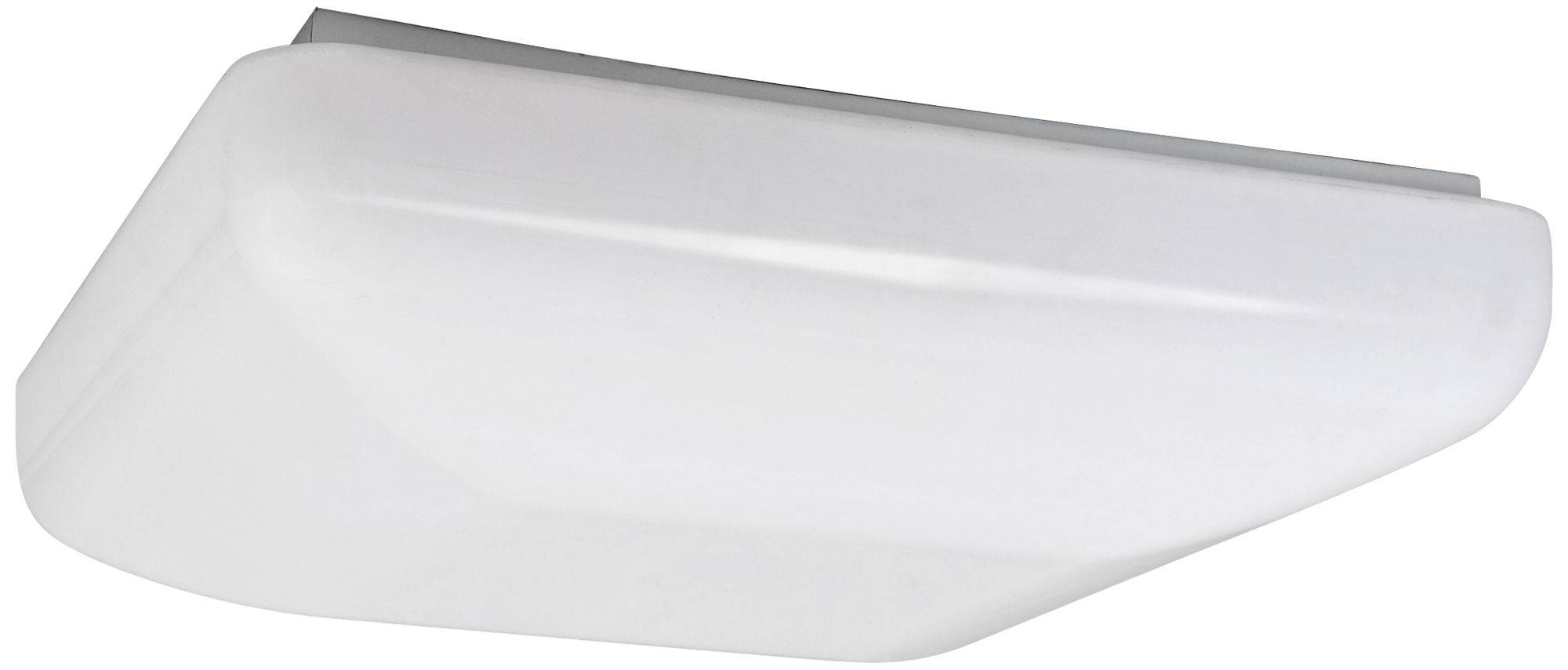 Quadratum Flushmount 19 1/2" Wide White LED Ceiling Light