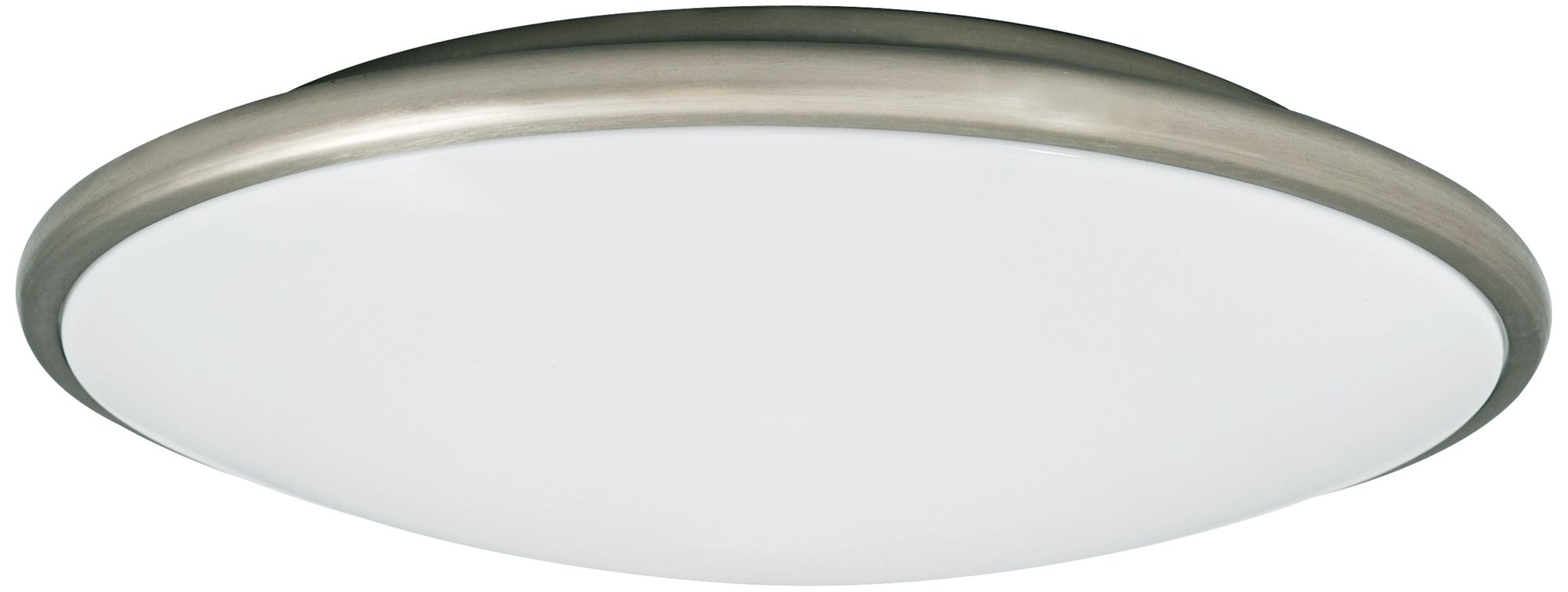 Partia Flushmount 13" Wide Nickel LED Ceiling Light