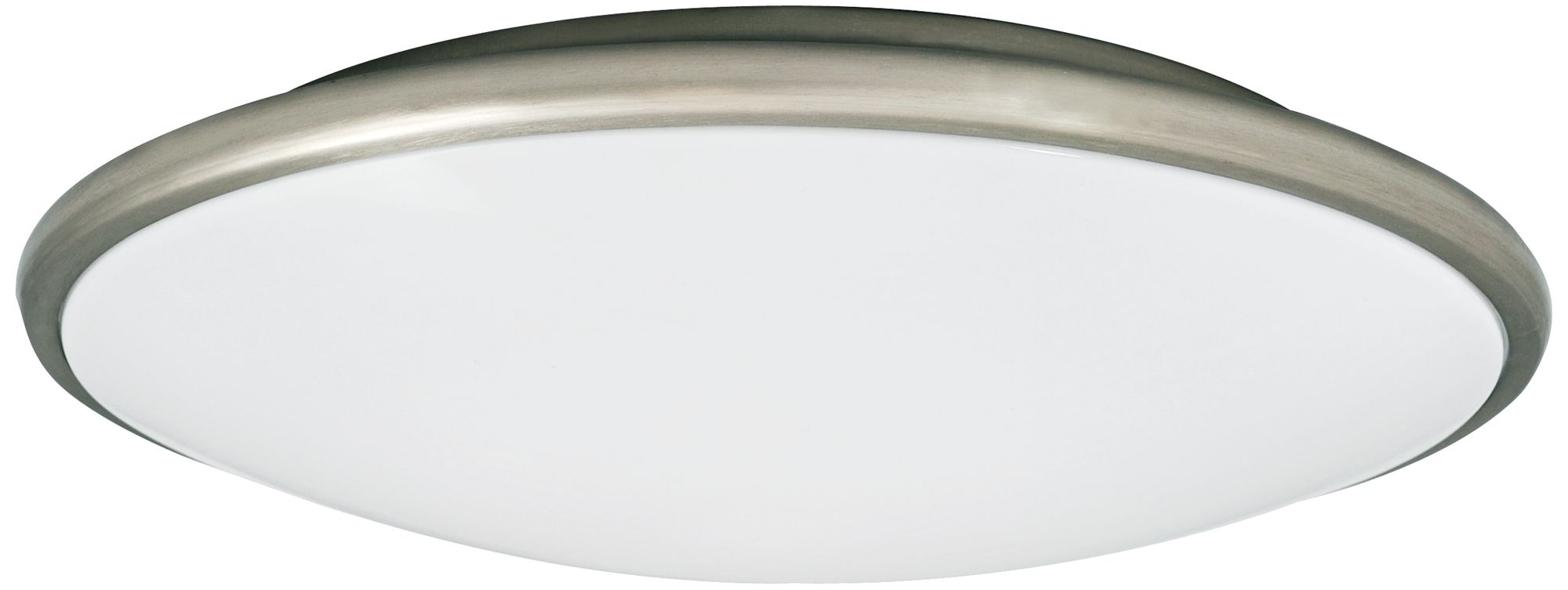 Partia Flushmount 17" Wide Nickel LED Ceiling Light