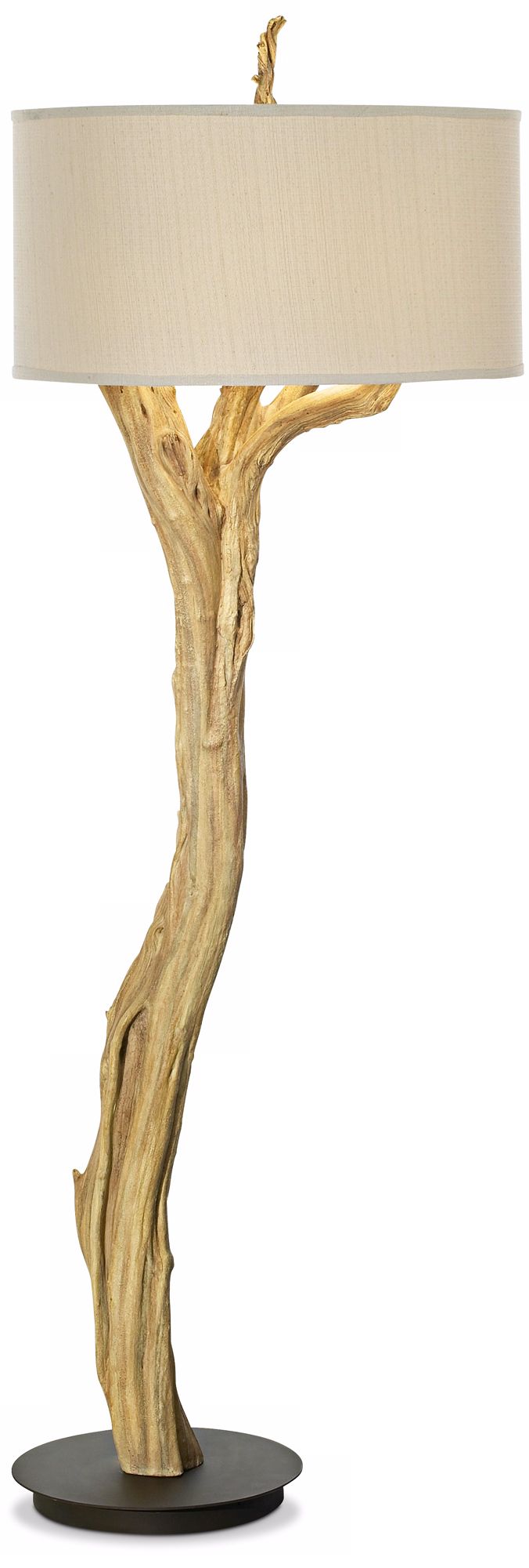 National Geographic Natural Driftwood Floor Lamp