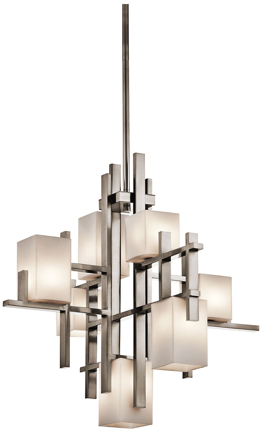Kichler City Lights Steel 23.5" Wide Chandelier