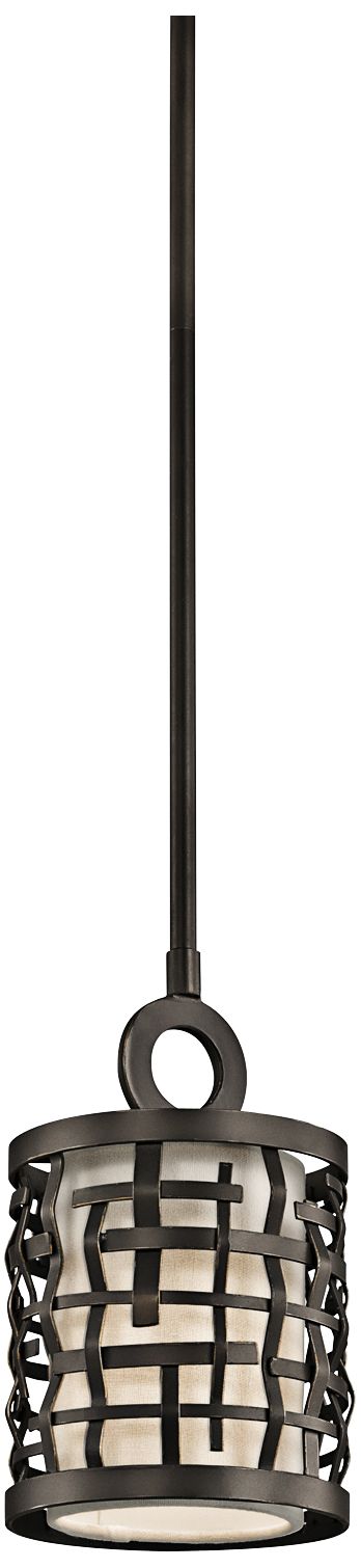 Kichler Loom Olde Bronze 6" Wide Mini Pendant