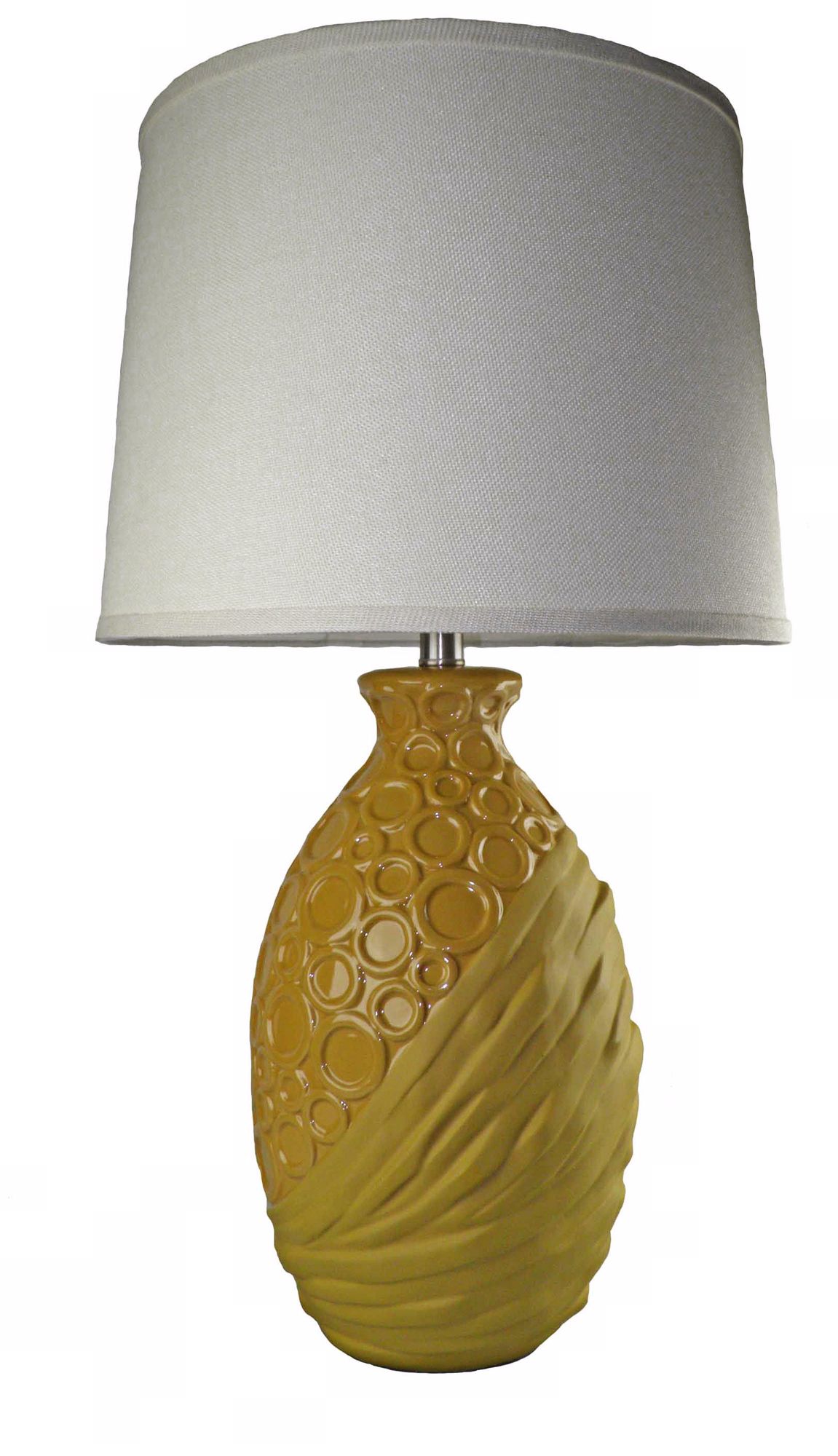 Tout Two-Tone Golden Ceramic Table Lamp