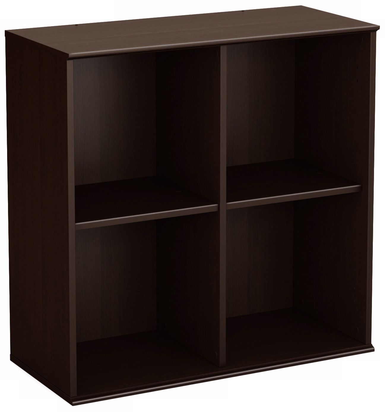 Storit 4-Compartment Chocolate Shelving Unit