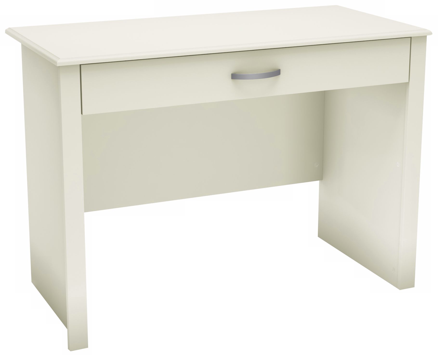 Word ID Sliding Shelf Pure White Desk