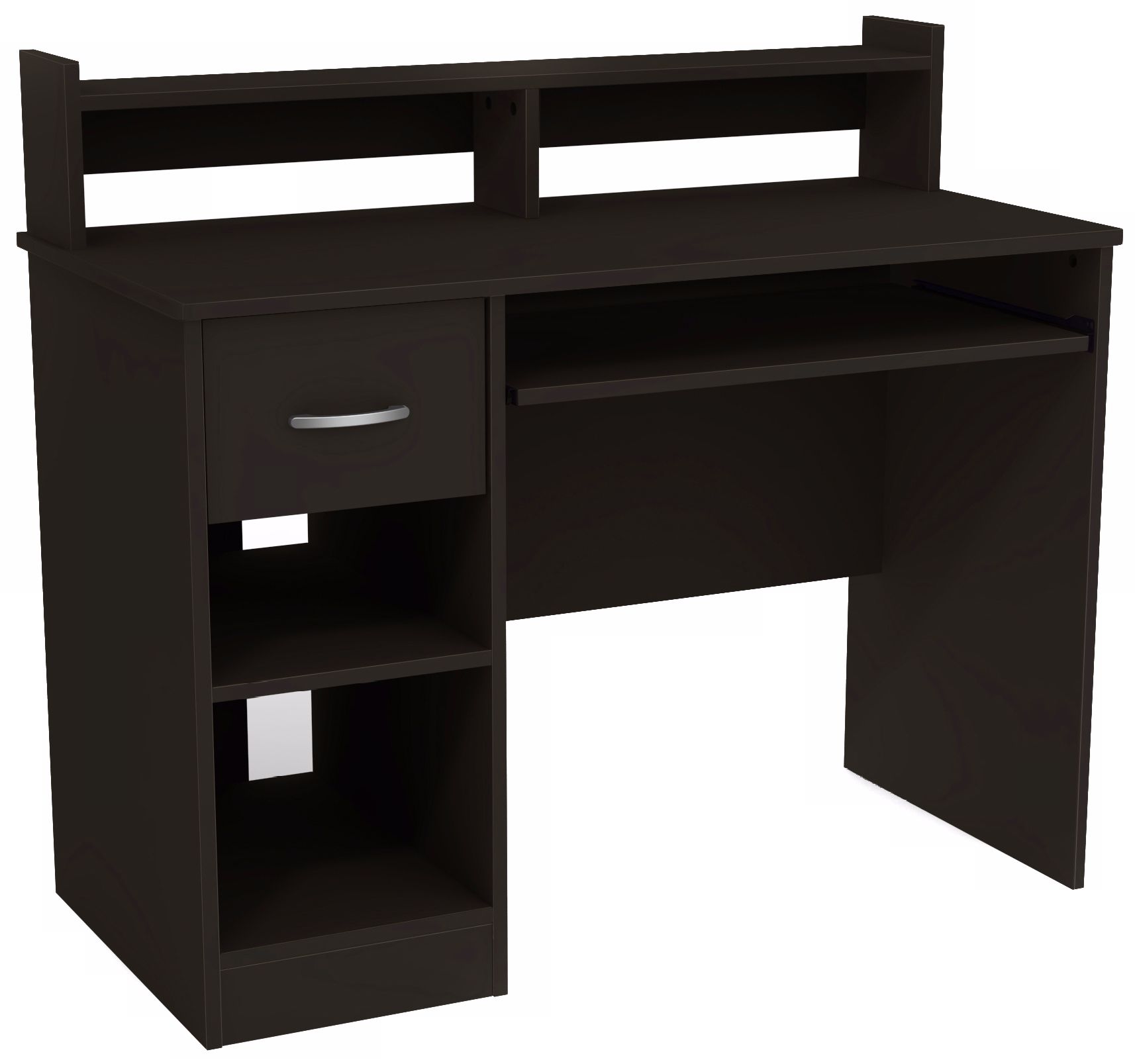 Axess 1-Drawer Pure Black Desk