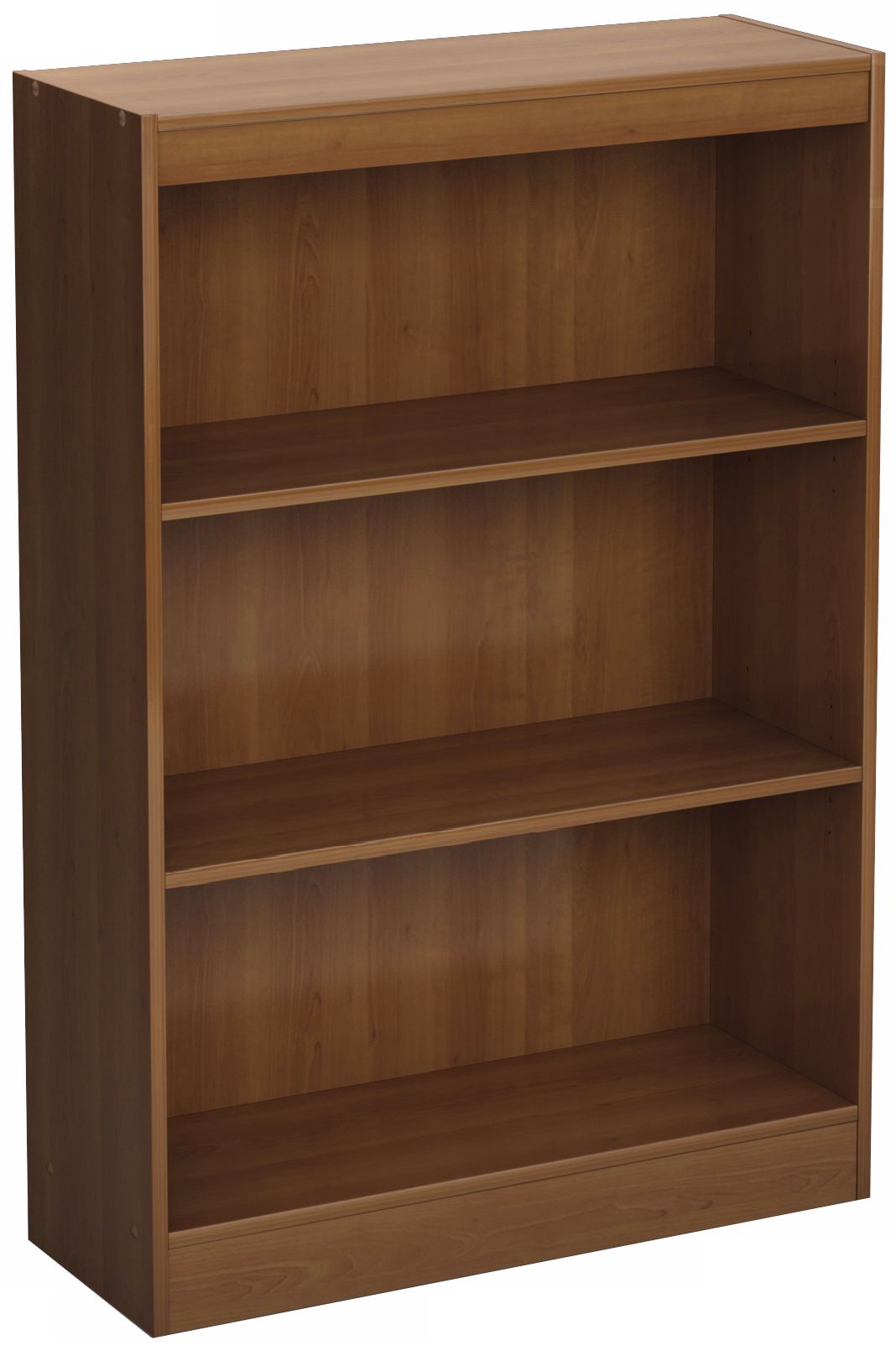 Axess 3-Shelf Morgan Cherry Bookcase