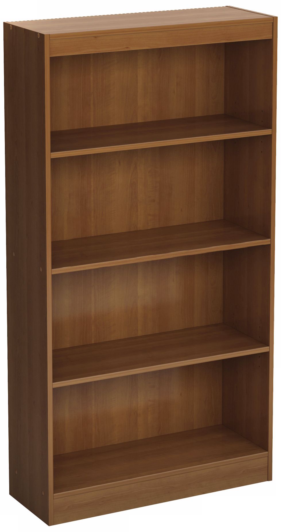Axess 4-Shelf Morgan Cherry Bookcase
