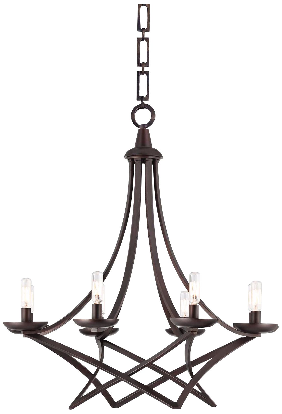 Savoy House Windsung 8-Light English Bronze Chandelier