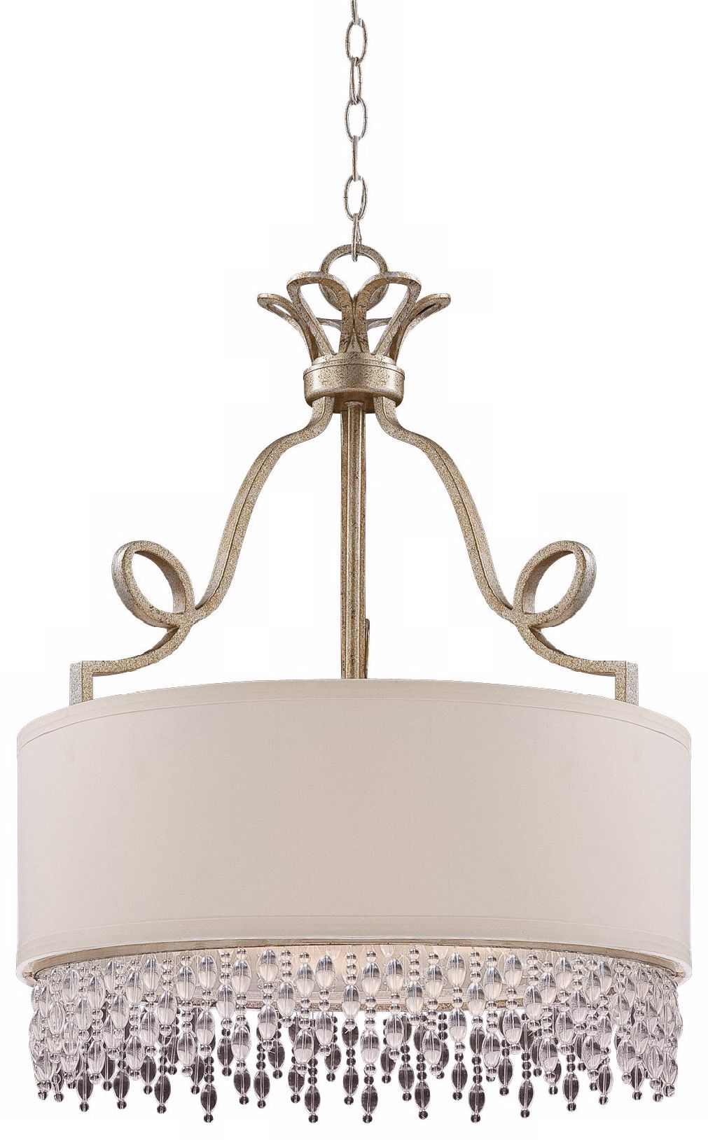 Palais Gold 20" Wide Crystal Chandelier