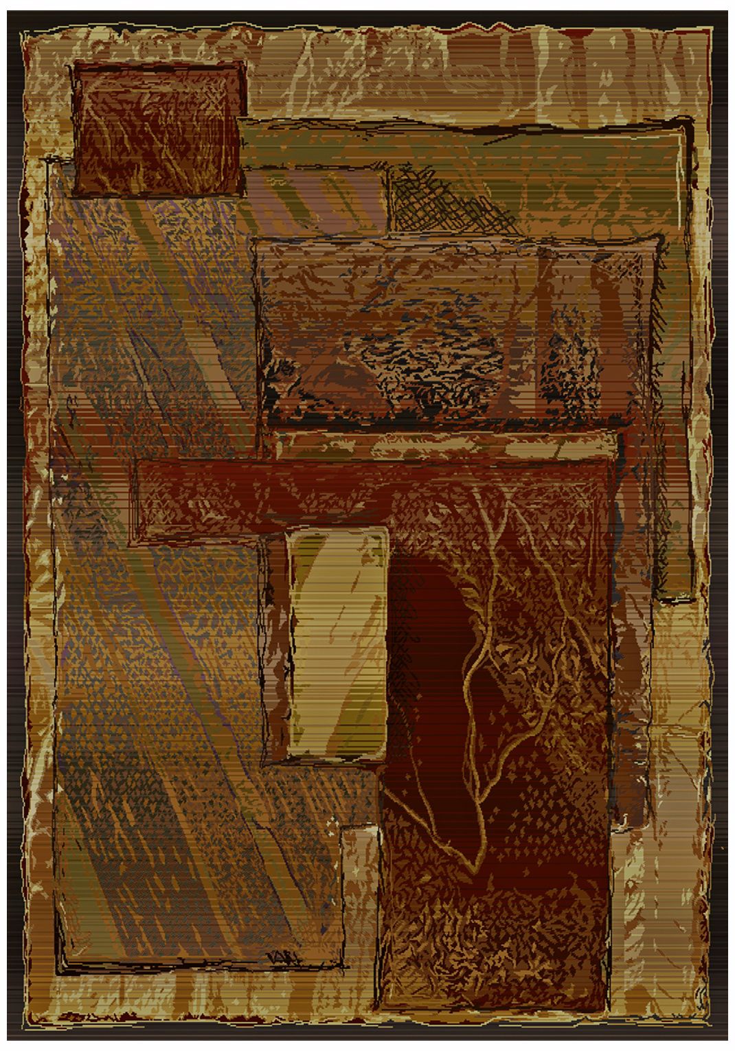 Beau Monde Imagine 175-57990 Multicolor Area Rug
