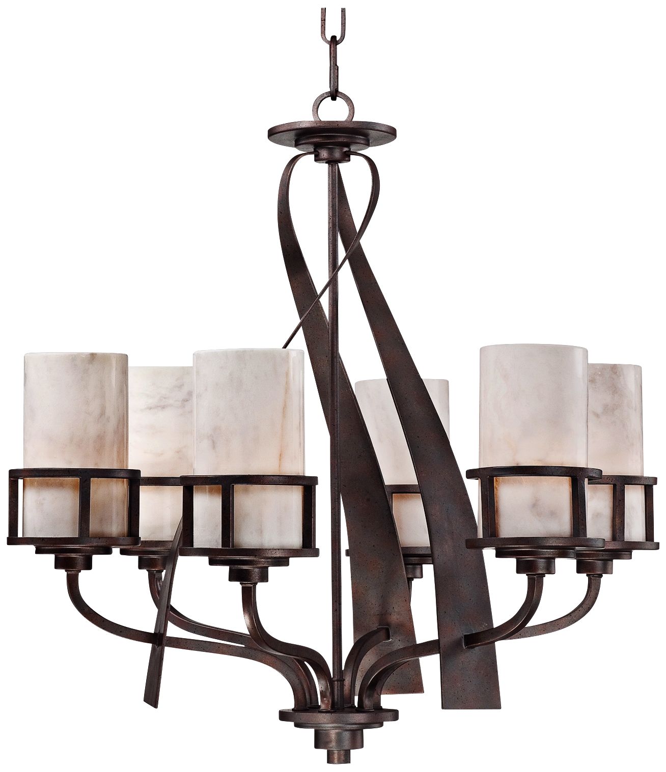 Kyle 6-Light 28" Wide Chandelier  by Quoizel