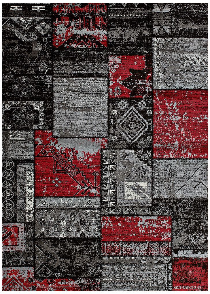 Runway Collection Hathaway 425-00230 Red Area Rug