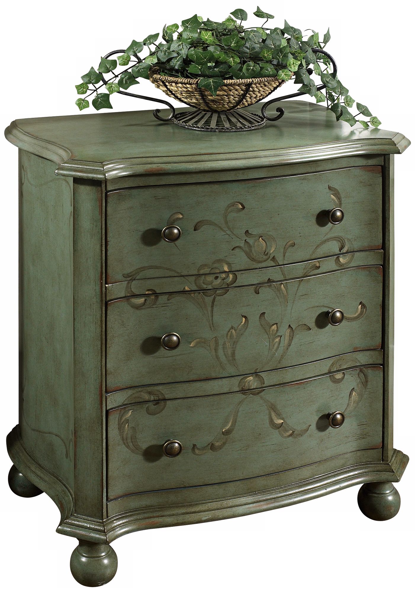 Artistic Expressions Blue Mist Accent Chest