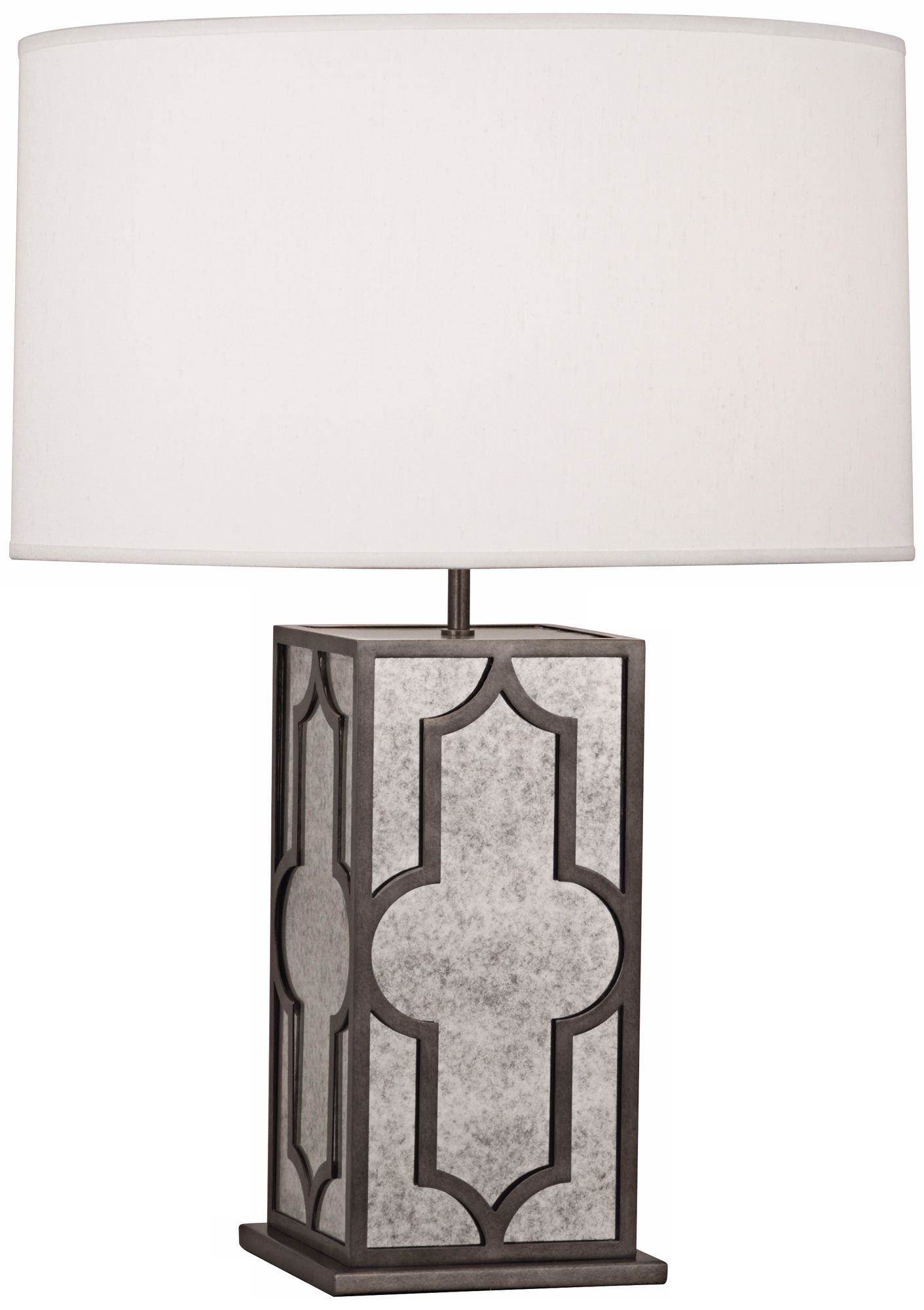Robert Abbey Addison Pearl and Nickel Table Lamp