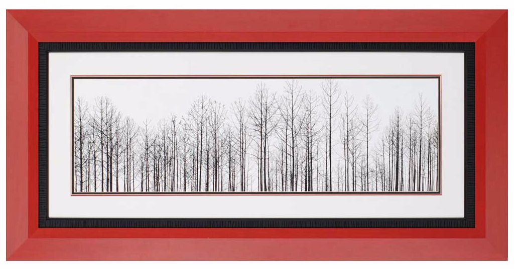 Straightforward 48" Wide Framed Tree Wall Art