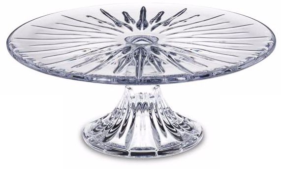 Reed and Barton Soho Pedestal Crystal Cakestand