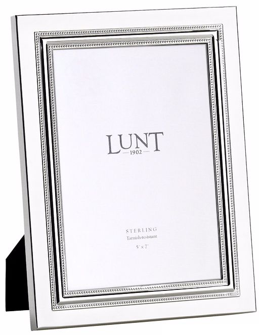 Reed and Barton Easton 5"x7" Silver Picture Frame