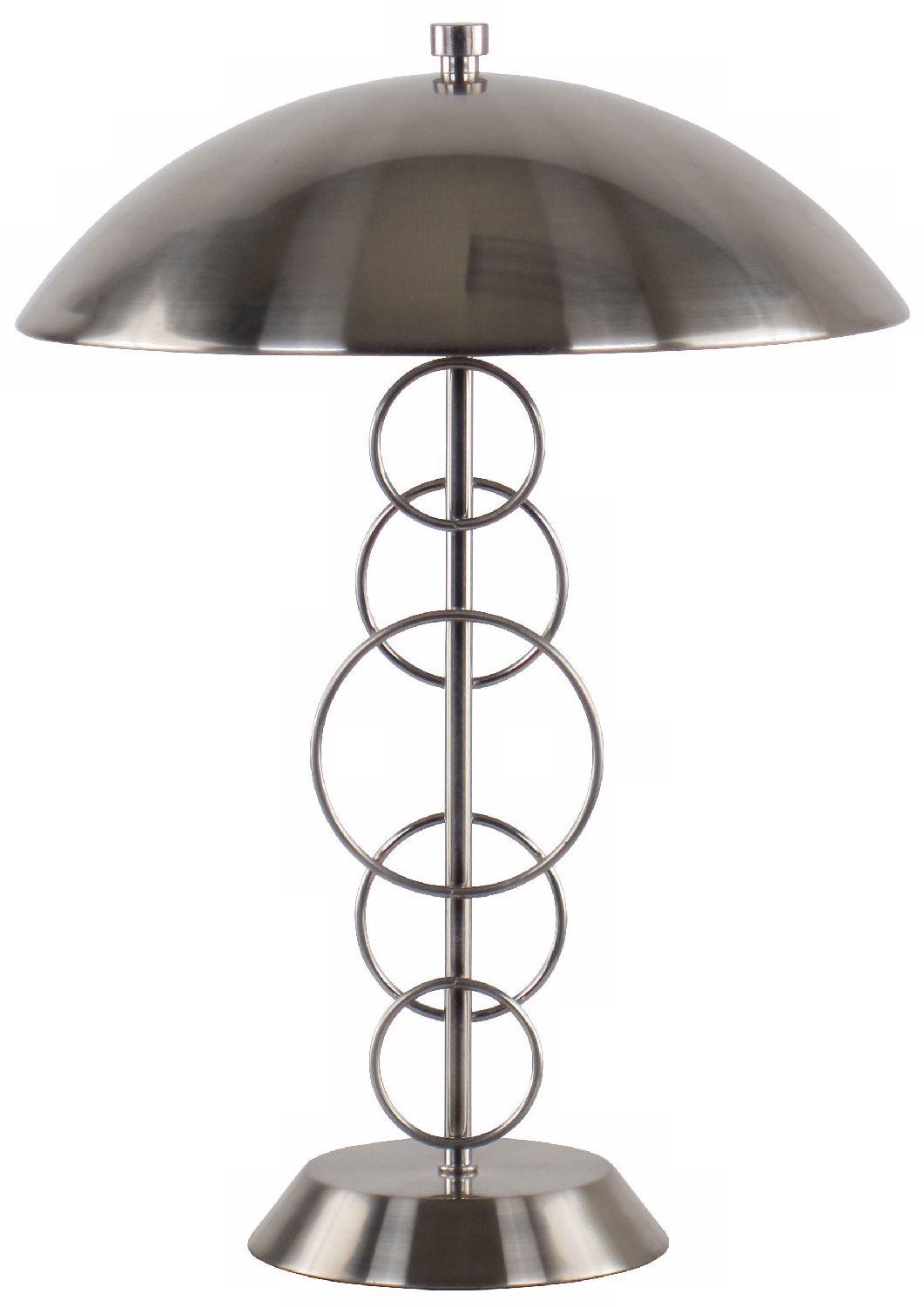 Vortex Brushed Steel Desk Lamp