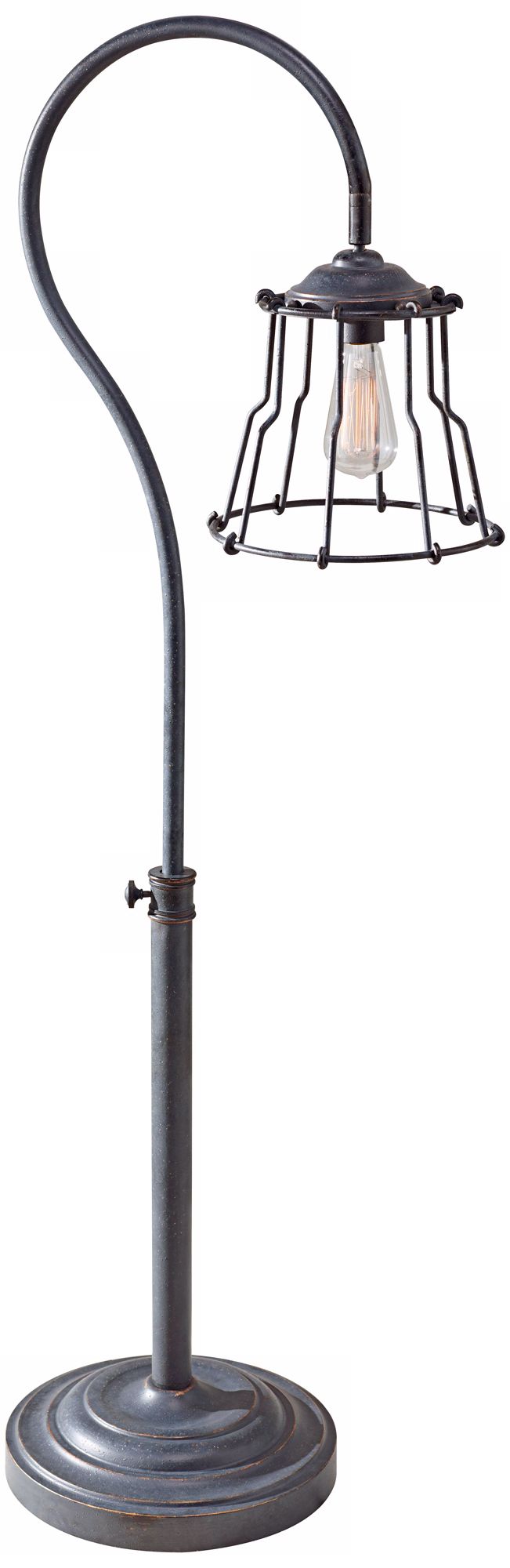 Feiss Urban Renewal Antique Forged Iron Floor Lamp