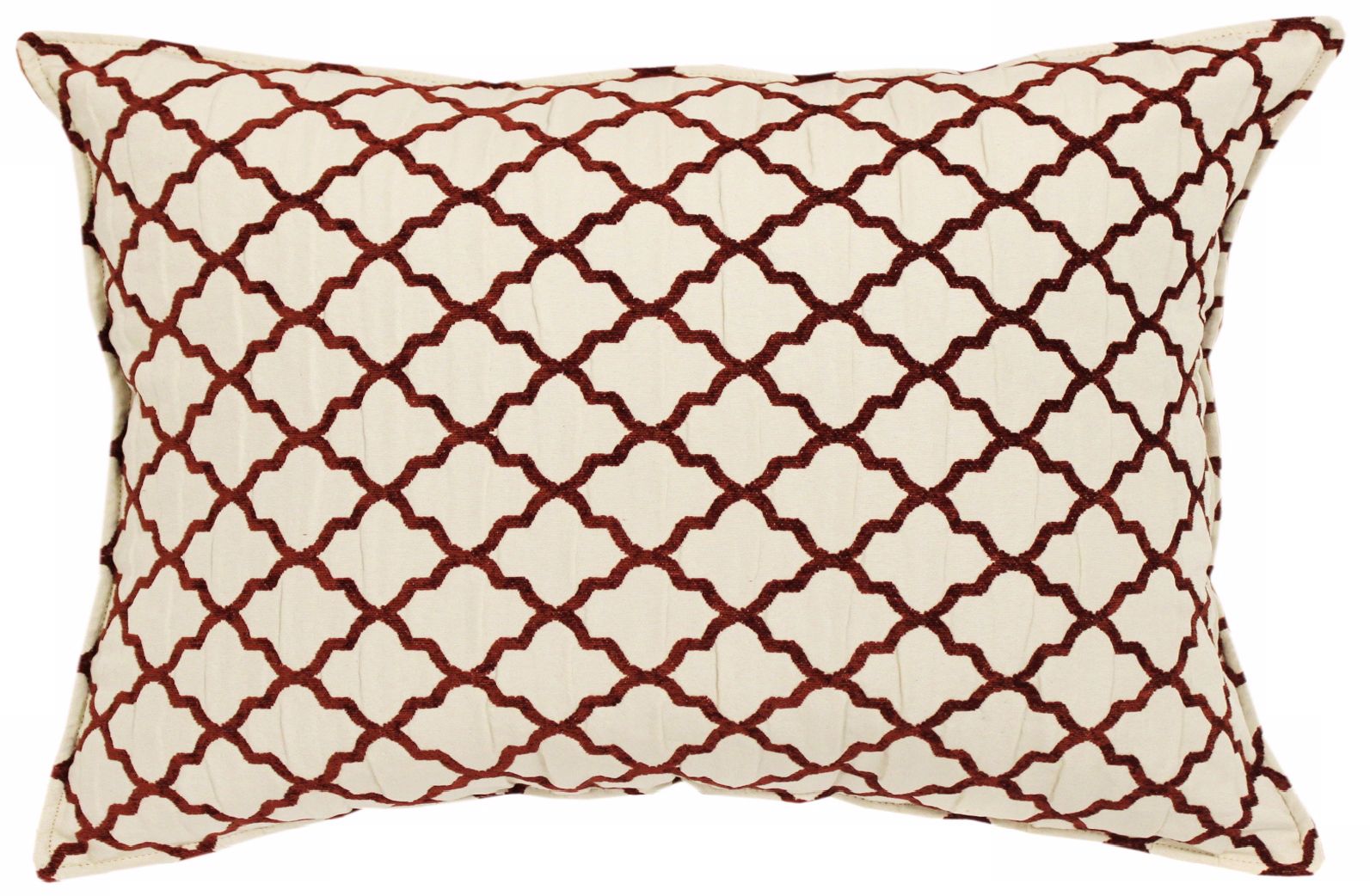 Casablanca Burnt Orange 20" Wide Down Throw Pillow
