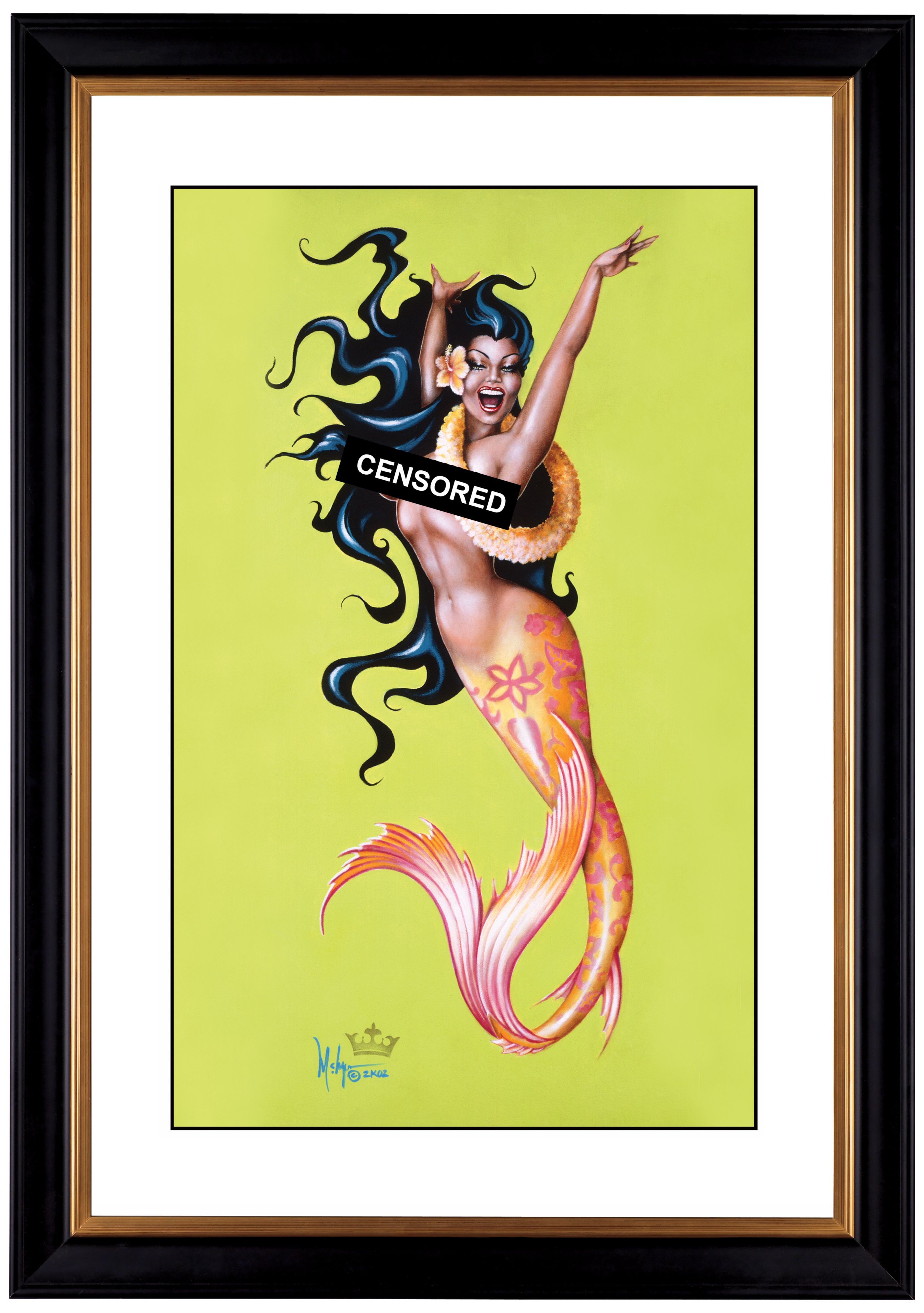 Busting Out Giclee 41 3/8" High Wall Art