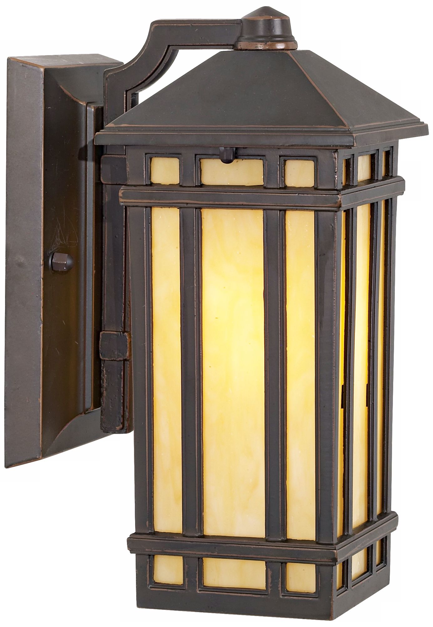 J du J Mission Hills 10 1/2" High LED Outdoor Wall Light
