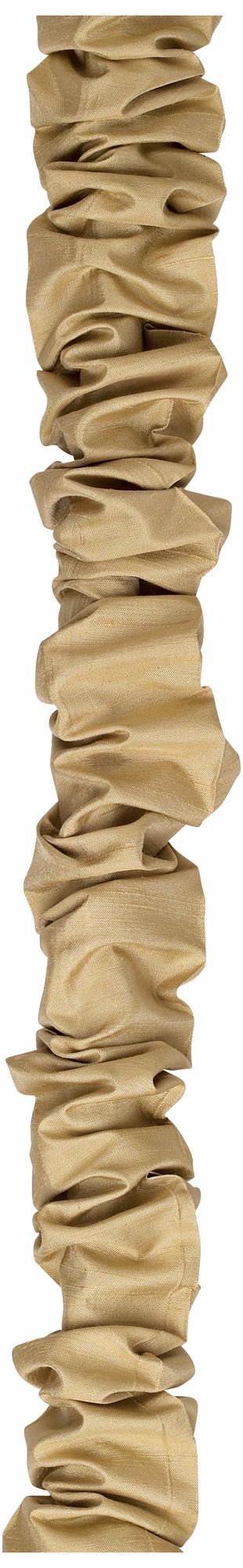 Gold Silk 46 1/2" Long Chandelier Chain Cover