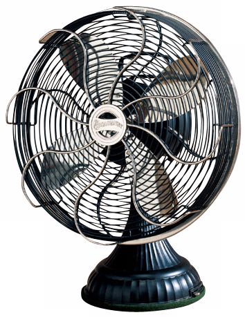 Casablanca Zephair 10 1/2" High Nickel Desk Fan