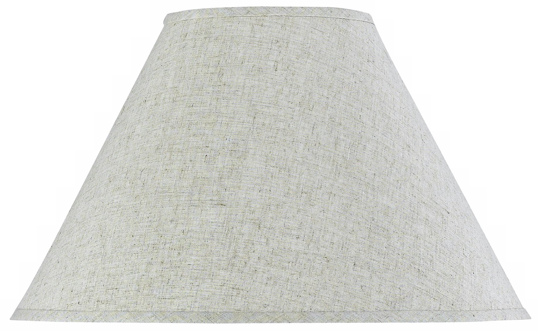 Oatmeal Grey Empire Shade 7x18x12 (Spider)