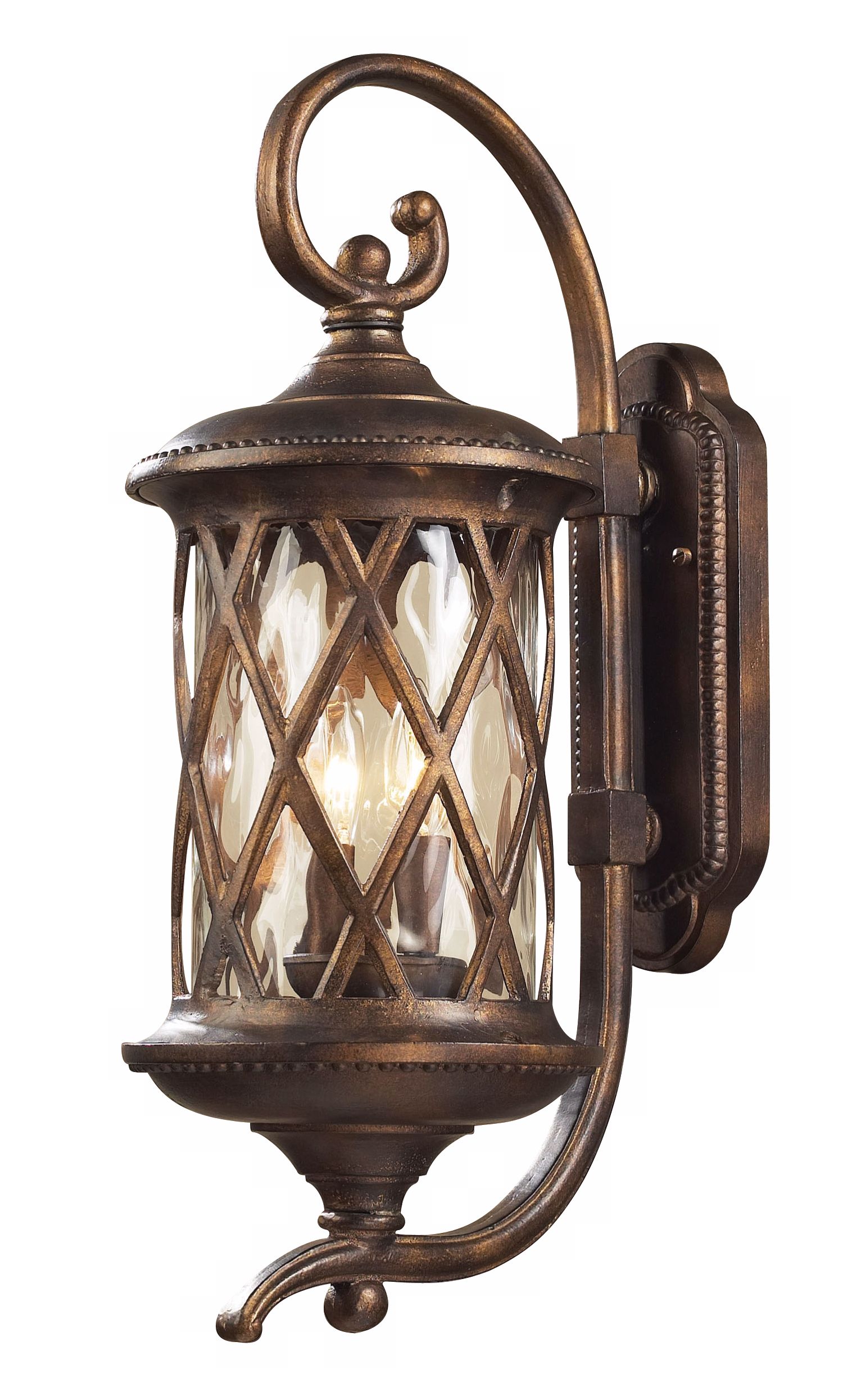 Barrington Gate 24" High Scroll Arm Outdoor Wall Light - #20739 | www