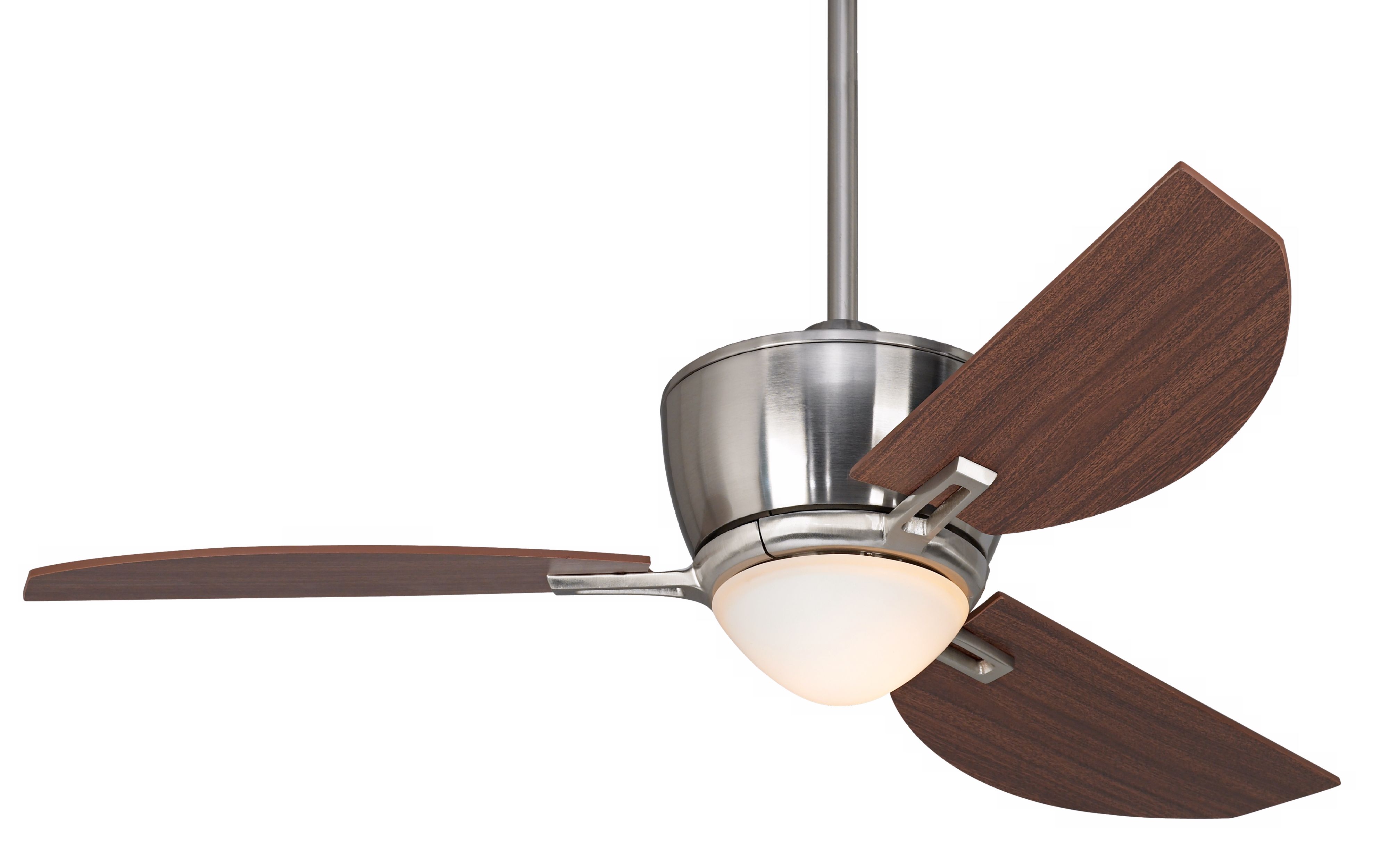 44" Casa Vieja Escort ™ Brushed Nickel Ceiling Fan