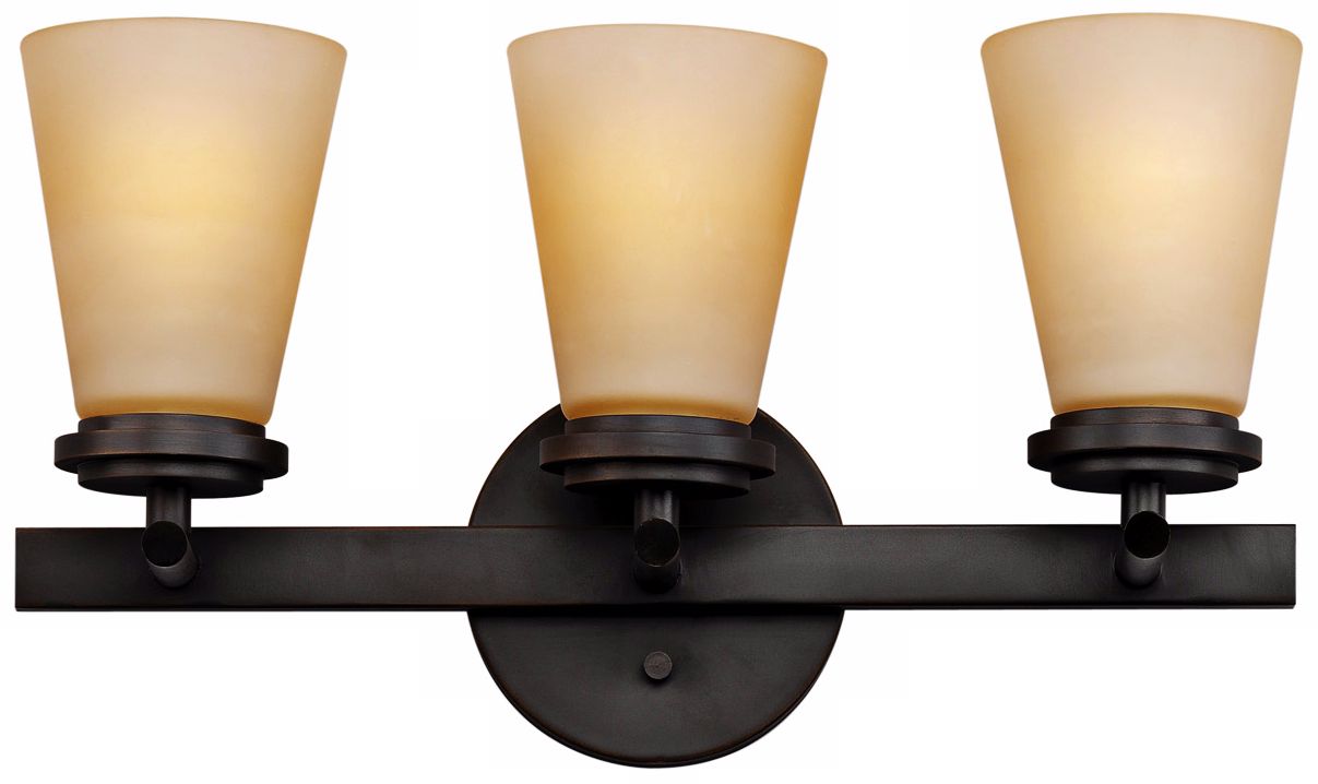 Forecast Town and Country 18" Deep Bronze Bathroom Light